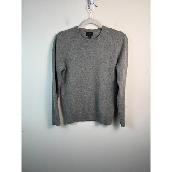 J. Crew Other - J Crew 100% Cashmere Crewneck Sweater in Heather Gray Size XS